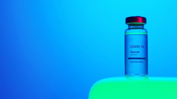 Covid-19 vaccine phishing bottle photo