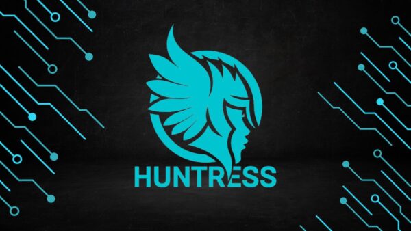 Huntress logo for managed detection and response